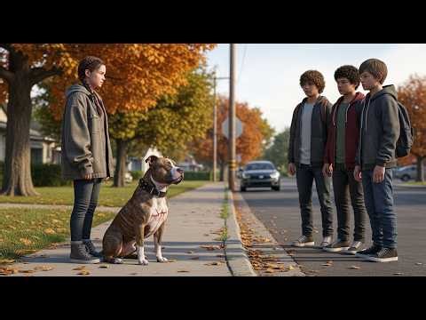 Bullies Mess With the Wrong New Girl, Unaware Her Dog Is a Fierce Fighter!