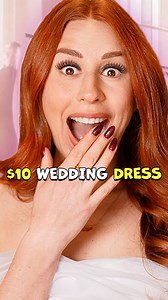 2.7M views · 43K reactions | Trying $10 To $1000 Wedding Dresses: Which’s A Keeper? | Charlotte Dobre | Facebook