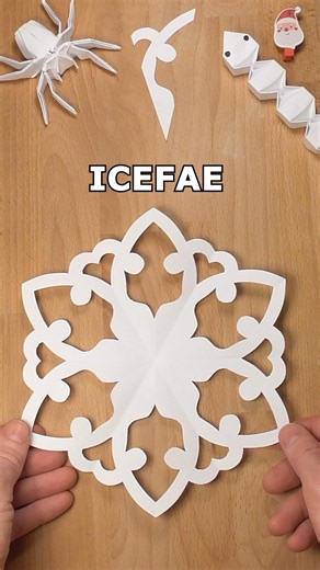 THIS SNOWFLAKE ICEFAE IS TOO PERFECT ✂️❄️ inclArt