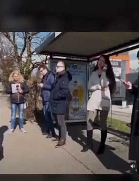 Do not sneeze at the bus stop.