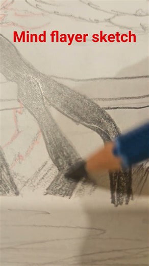 MInd Flayer sketch #strangerthings#sketch