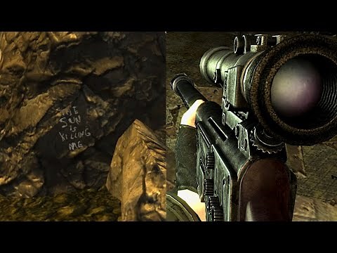 Fallout 3 - Hidden Sniper Stash by Megaton "Hallowed-out Rock" (LOCATION)