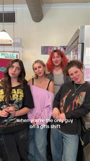 Men getting the third degree on shift 😆