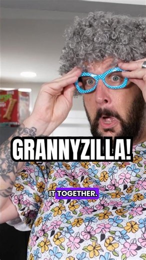 THAT TAPE WAS DESTROYED!!!! 👵😳🤣 #comedyskits #granny #funny #uploadsoffun