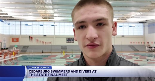 Cedarburg swimmers and divers compete at WIAA Division 2 boys state finals