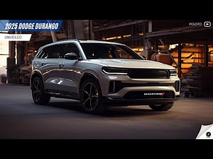 2025 Dodge Durango Unveiled - SUV with performance and innovative design!