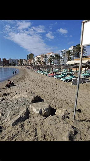 The beach now ☀️☀️ | Fuengirola España