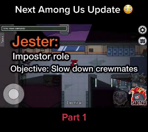 Part 2? #amongus #jester #update #part1