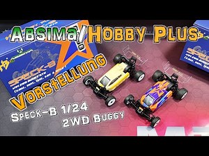 Absima/Hobby Plus 1:24 2WD Buggy "Speck-B" RTR | HD+ | German/Deutsch