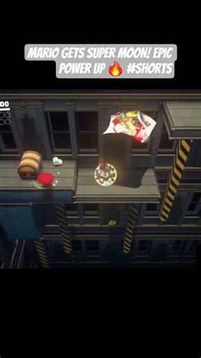 Epic Super Moon Get in Odyssey! Mario Levels Up!