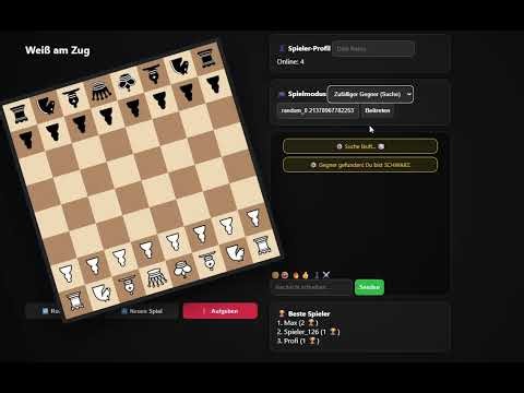 My chess webseite #trend #schach #programmieren