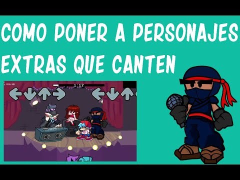 Tutorial de como agregar a 2 personajes mas cantando Psych engine