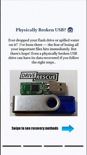 USB Stick Recovery: How to Recover Data from a Broken Flash Drive!