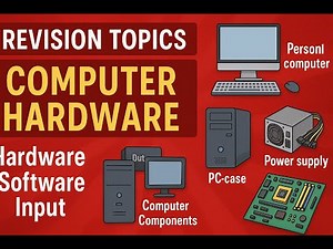 Computer Hardware Revision | Input Output Devices, PC Components, Power Supply, Motherboard & More!