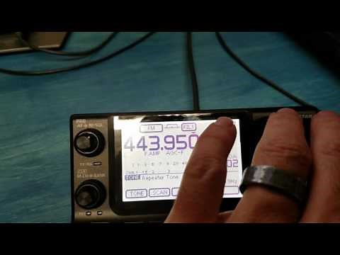 ICOM-7100 Programming Stations into Memory