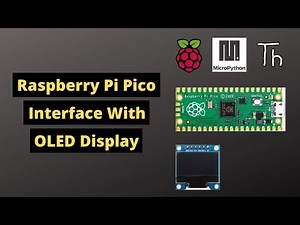 Raspberry Pi Pico with OLED Display #raspberrypi #raspberrypipico