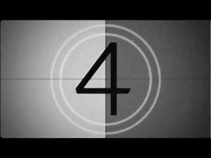 Motion Graphics File : Film Leader Countdown Clock