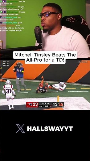 TINSLY TORCHES GONZALEZ 😳 TD on an All-Pro!