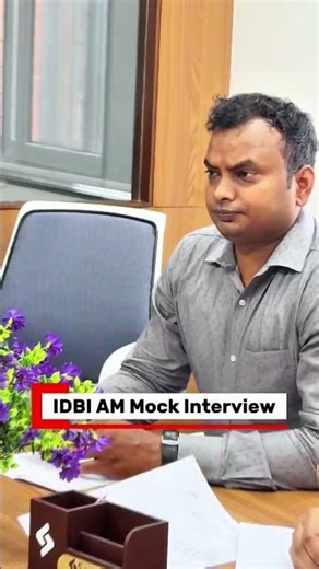 IDBI AM Mock Interview Reality Check #sankalpianforever💙 #banking