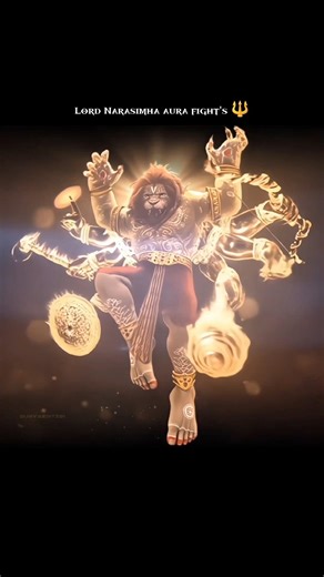 Lord Narasimha fight's 🔱💪 #shorts #trendingnow #lordnarsimha #bhakti #foryou #youtubeshorts #edits
