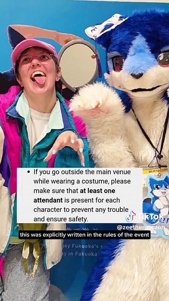 Zee's Adventure at a Furry Meet in Japan