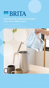 Enjoy fresh water or hot drinks the way you want them. THE BRITA MAXTRA PRO filters ALL-IN-1 or LIMESCALE EXPERT   Natural micro carbon pearls from coconut shells reduce chlorine and filter substances that affect taste  Super-fine mesh captures coarse particles from old pipework  Over 90% less plastic & CO2 than bottled | BRITA United Kingdom | Facebook
