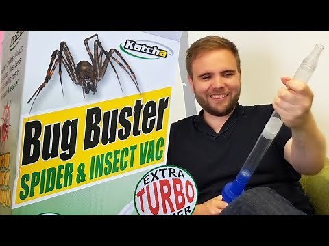Vacuum spider catcher unboxing & review - Is it unusable?