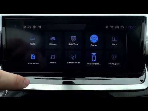 Comment régler la sensibilité du système de freinage automatique sur Peugeot 2008 II