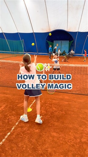 How to build real volley feel for kids