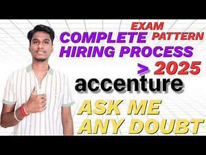 Accenture Hiring Process 2025 | Selection Process, Eligibility, Exam Pattern & Tips