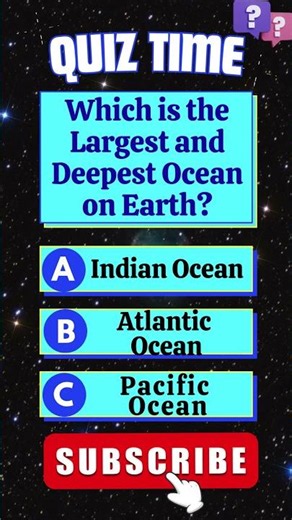 Which is the Largest and Deepest Ocean on Earth? #largestocean #ocean