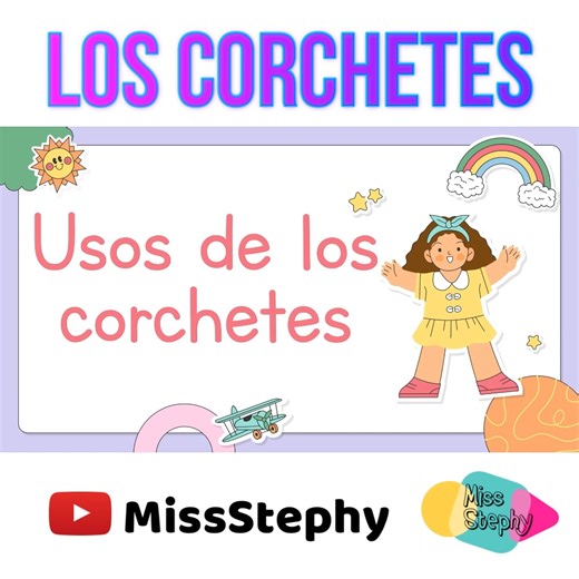 🔴 ¿Para qué sirven los CORCHETES? 🤓 | Usos y ejemplos 👩‍🏫 Aprende cuáles son las reglas para utilizar los corchetes y de qué maneras los podemos utilizar. | Miss Stephy