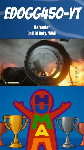 Call Of Duty: WWII: Defender #gaming #callofduty #PSNTrophies