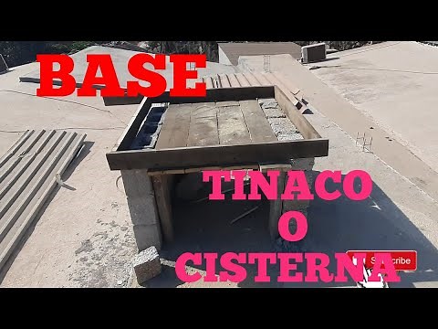HOW TO MAKE A BASE FOR A WATER TANK/CISTERN...