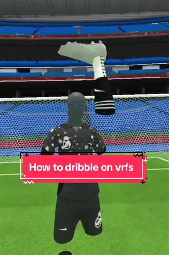 How to dribble in vrfs! #vrfs #funny #fyppppppppppppppppppppppppppppppppppp #christmasvrfs #footballvr