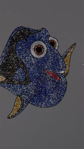 Exploring Glitter Art with Doris and Nemo