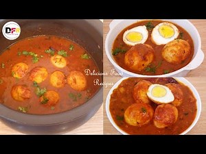 Simple Easy and Spicy Anda Curry Recipe @DeliciousFoodRecipesNeha | Egg Curry