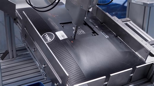 2 robots. 12 months. 1 recycling breakthrough. Areera needed to speed up dismantling of flat panel displays. Manual screw removal slowed throughput and consumed valuable operator time. Spin Robotics delivered a robotic cell with two UR3e robots and SD35 screwdrivers. The result: → faster cycles → less manual work → consistent quality From idea to full automation in just 12 months. | Universal Robots