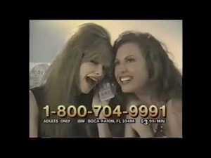 800 & 900 number commercials from the mid-1990s
