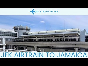 JFK AirTrain to Jamaica Station Arriving Announcements at JFK Airport Terminal 1