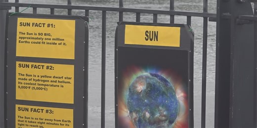 Challenger Learning Center hosts Solar System Walk