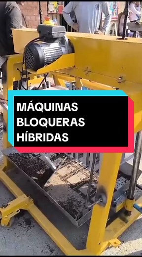 Máquina Bloquera Híbrida: La Mejor Opción para Emprender en Construcción