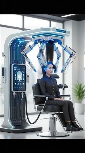 This Automatic Hair Perm Machine Is Next Level! 😲🔥