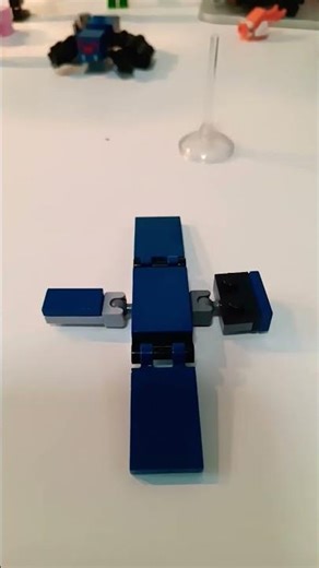 how to buils a lego minecraft phantom