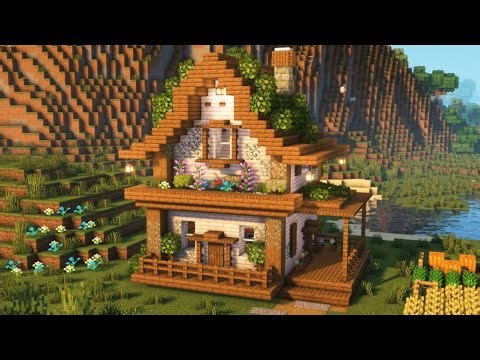 Minecraft/ cottagecore small house tutorial 😍🌿