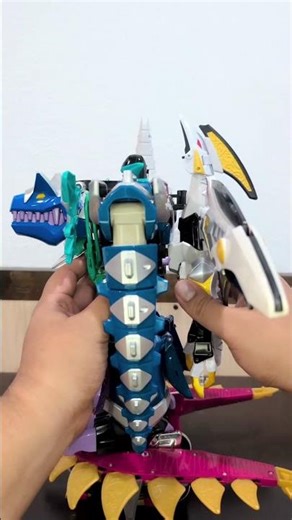Blizzard Rage Megazord Cepmetro Form- Killer BakurenOh Nagkodon / Abaranger - PR DinoThunder #bandai