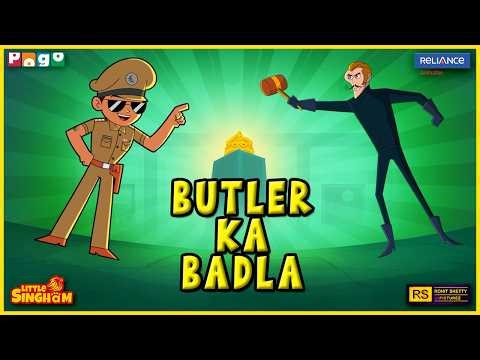 CAUGHT RED-HANDED! 👑 Little Singham Stops Butler Johnny!
