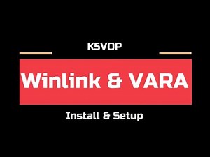 WINLINK & VARA HF Install & Setup