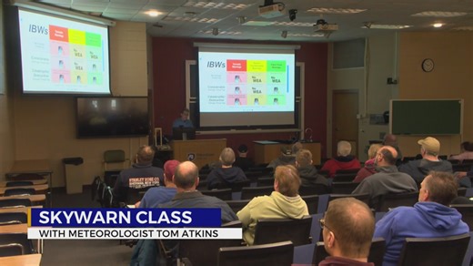 Free Skywarn class teaches public to spot severe weather