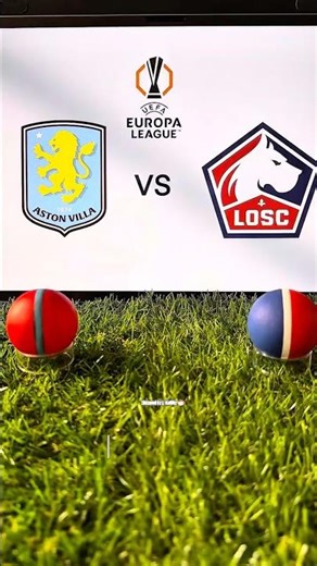 Aston Villa vs LOSC Lille ⚽🔥#europaleague #astonvilla #lille #football #soccer #prediction